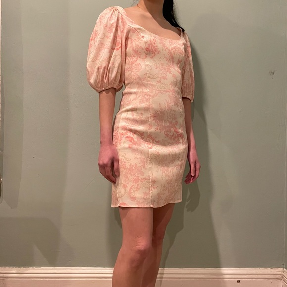 Laura Ashley UO Exclusive Mel Puff Sleeve Dress - Picture 9 of 10